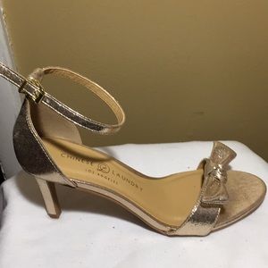 Chinese Laundry Royal Gold Heels